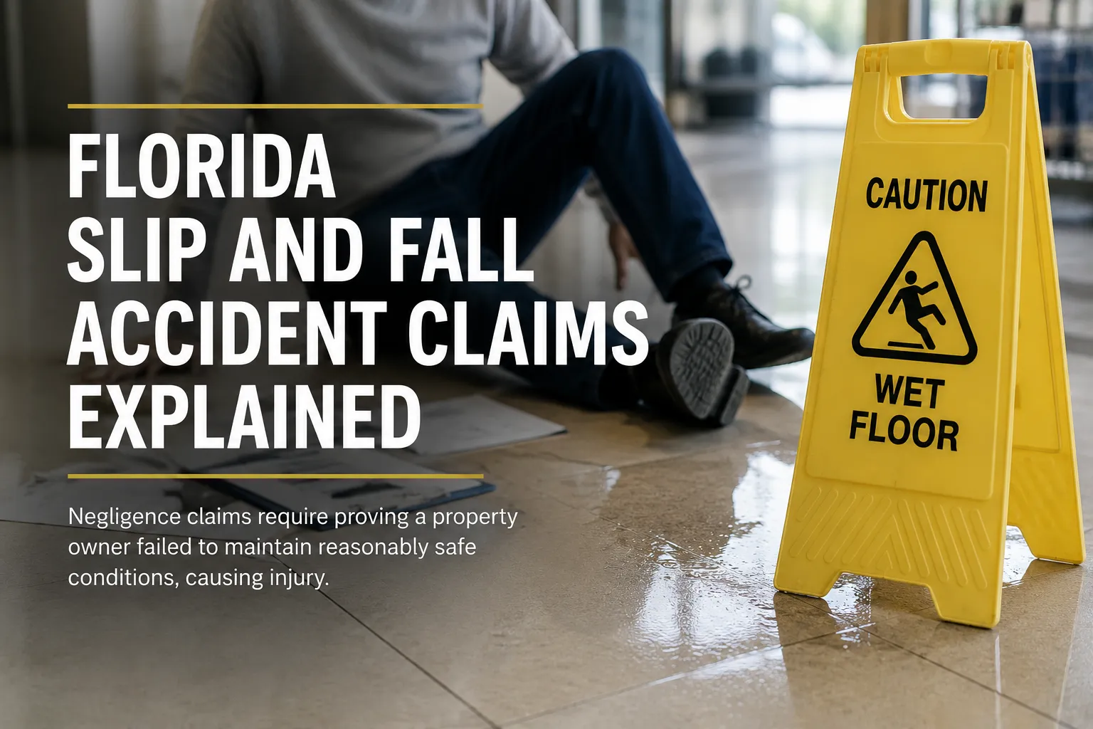 Florida slip and fall accident claim consultation with attorney