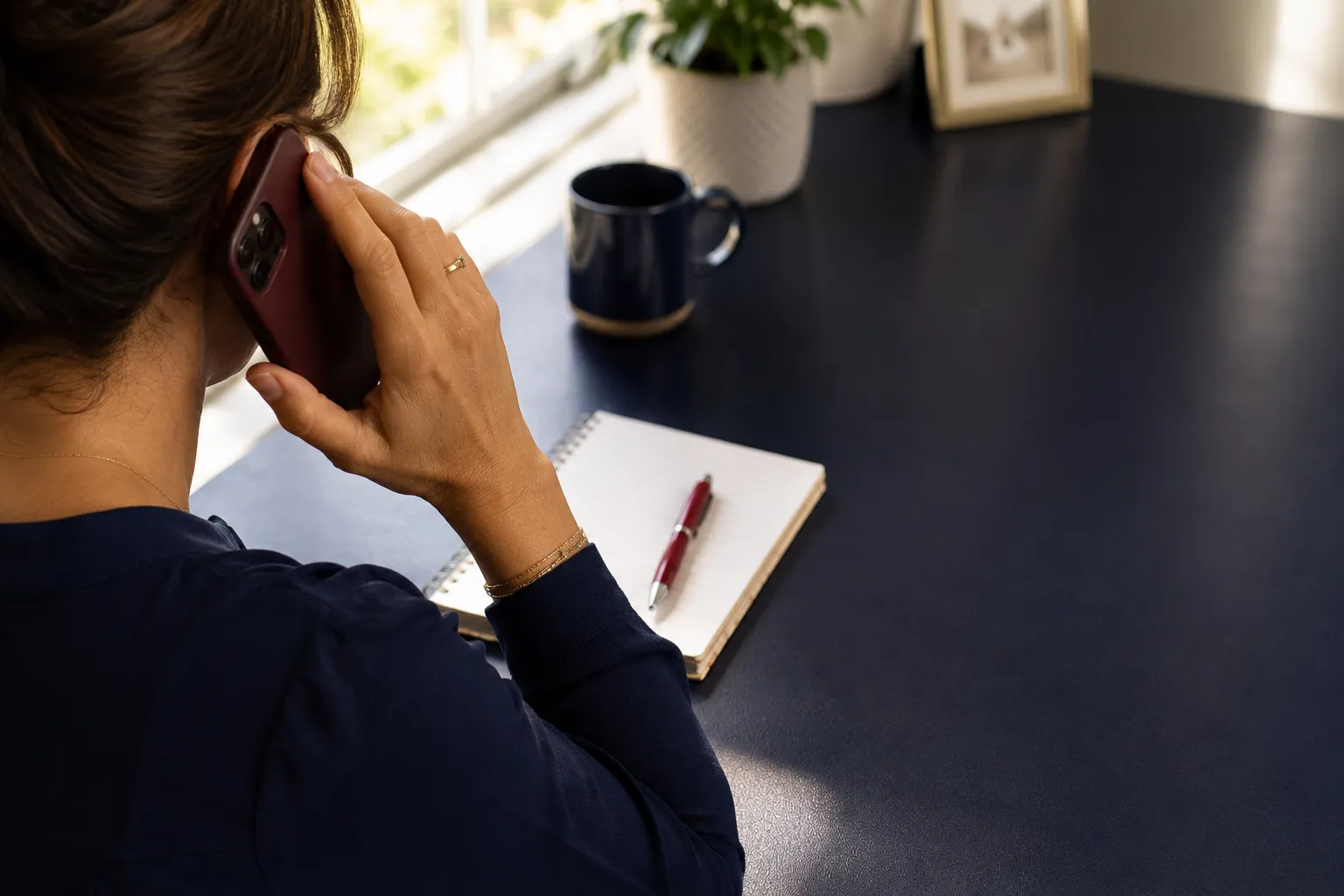 Tampa personal injury lawyer consulting with a client