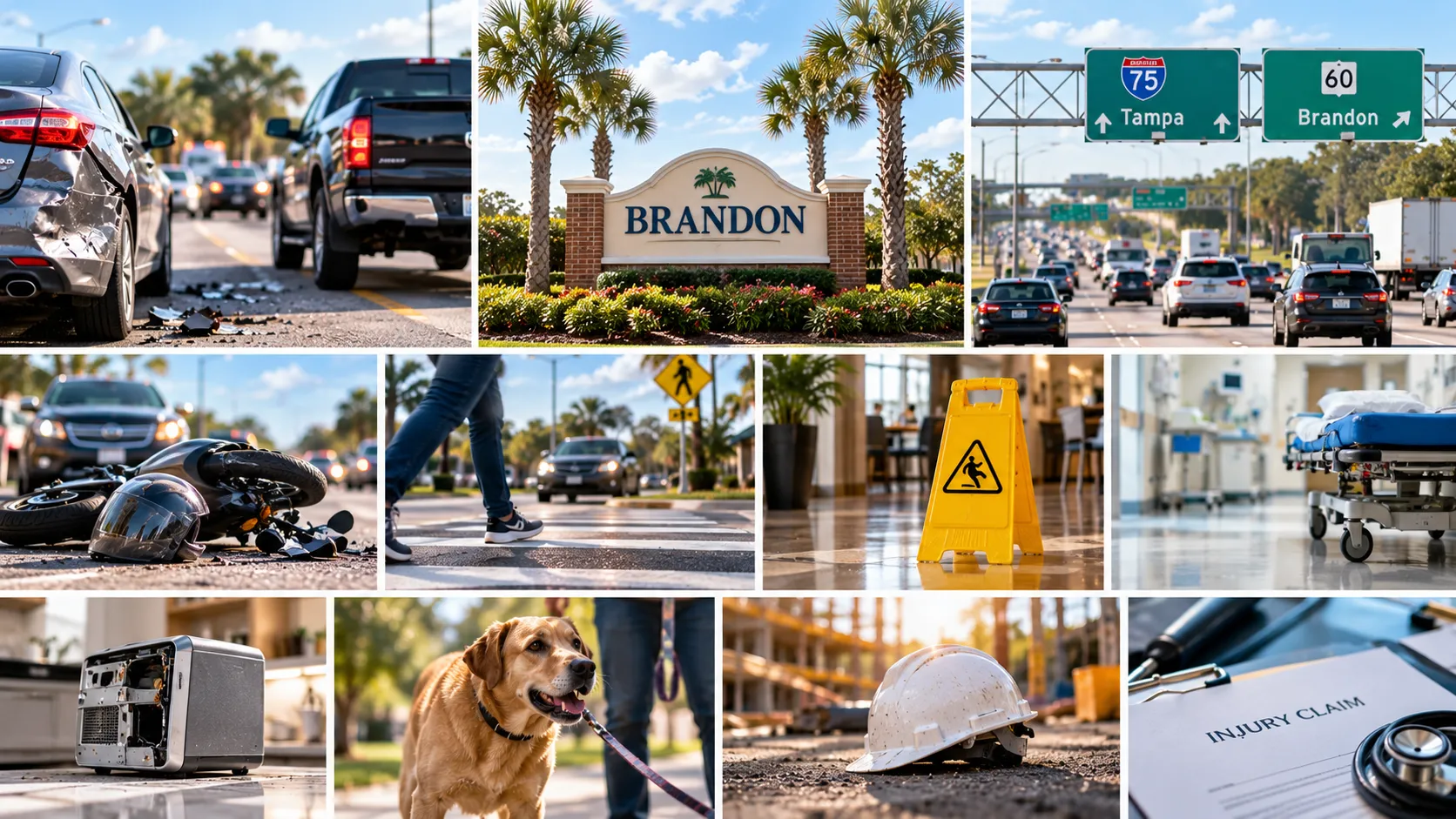 Personal injury type cases handled in Brandon